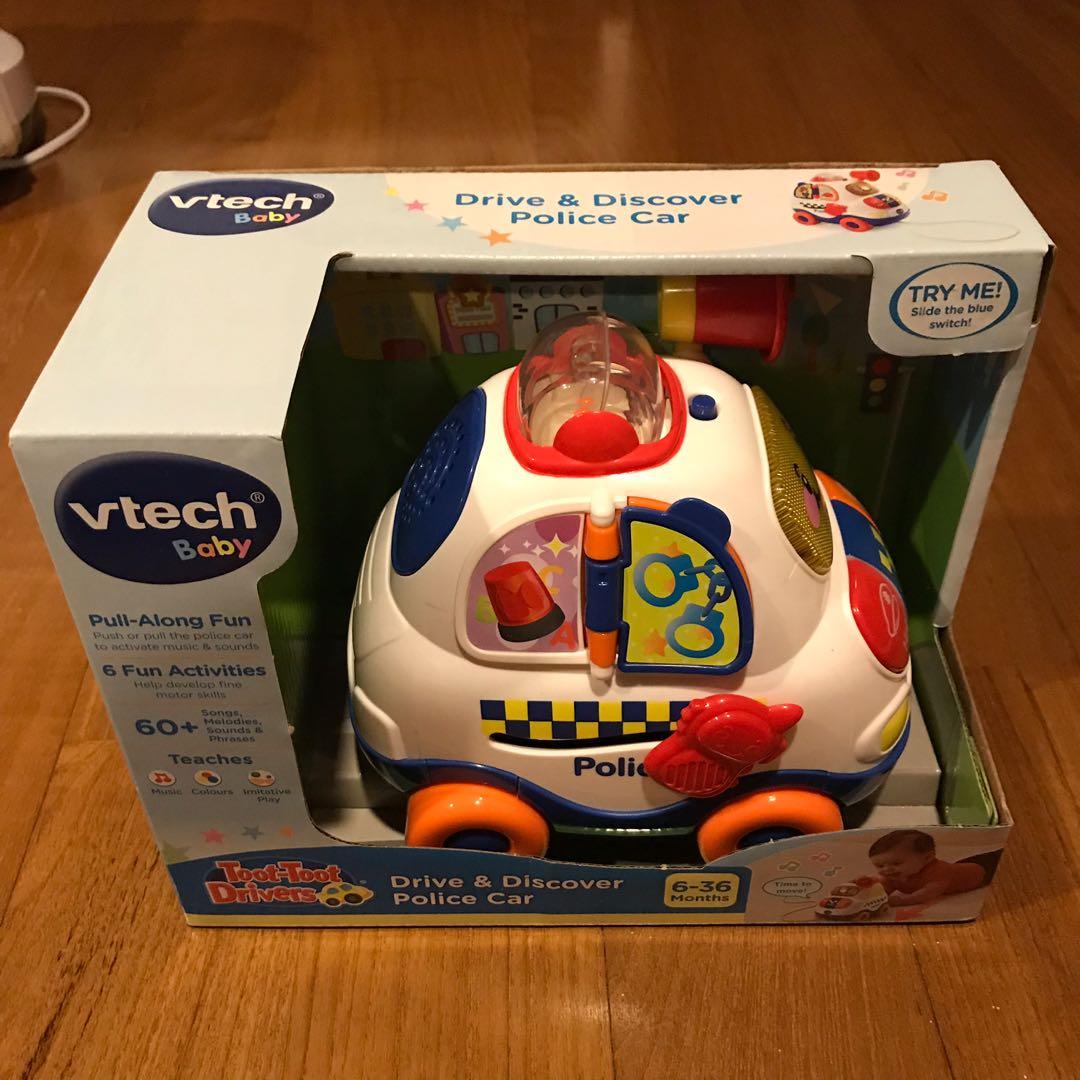 vtech drive and discover police car