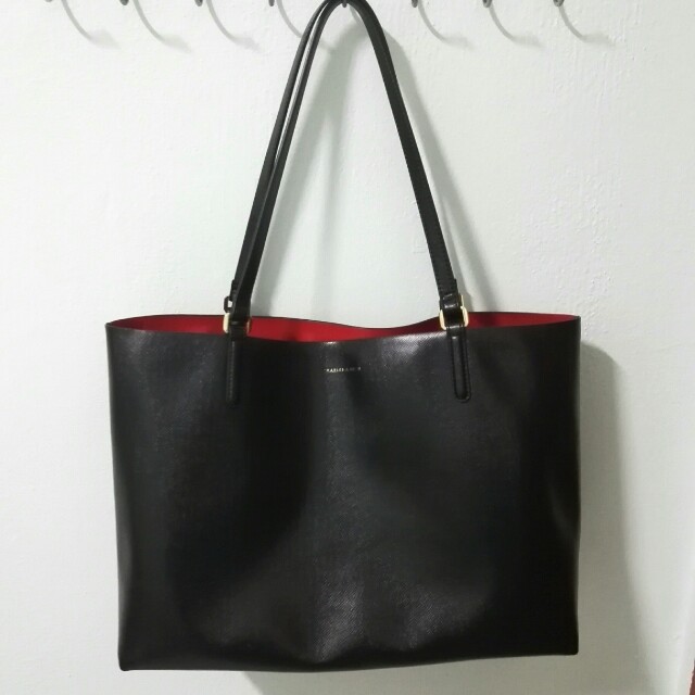 charles and keith reversible bag