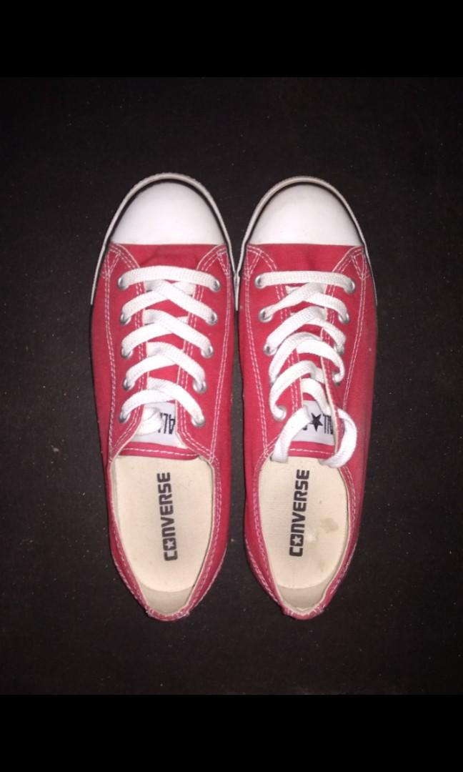 converse dainty red