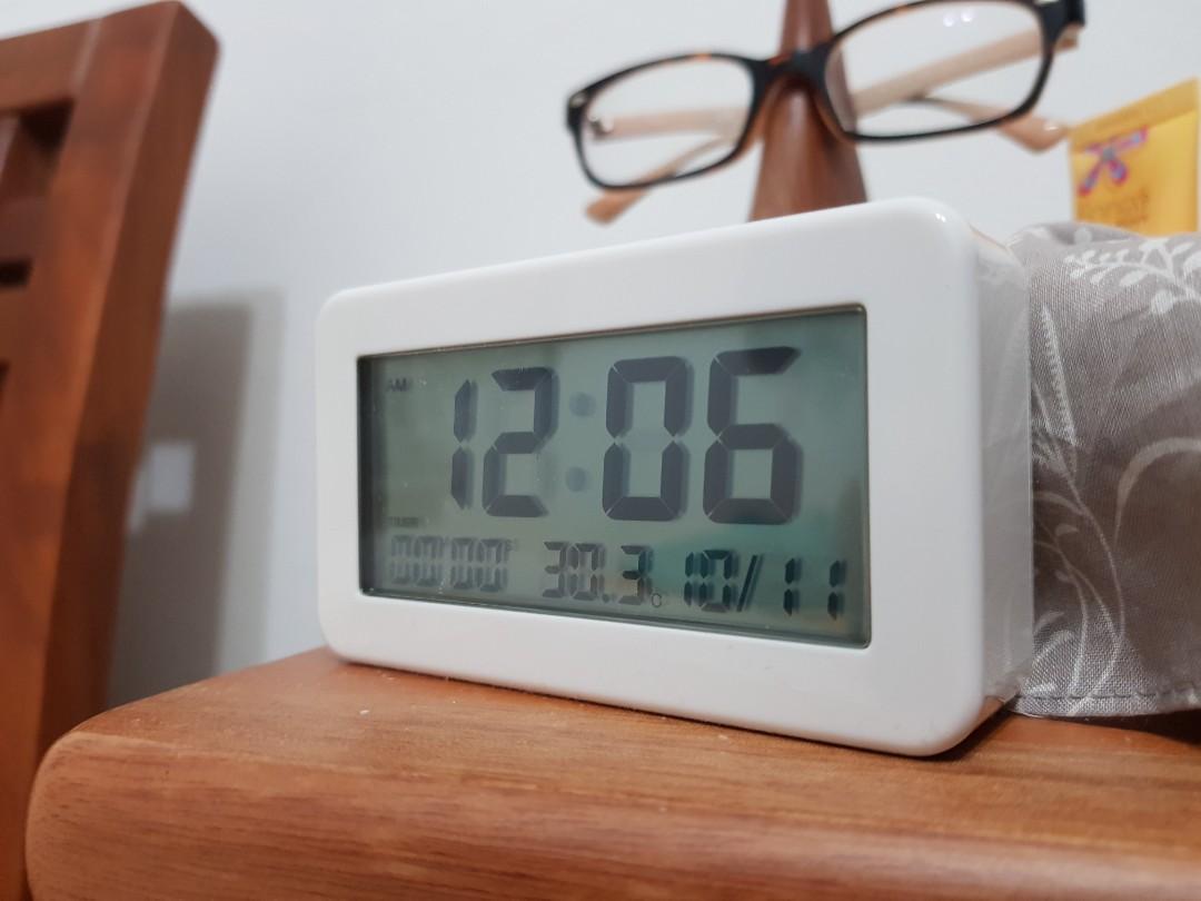 Muji Digital Bath Clock Electronics Others On Carousell Timer, clock and date can be.