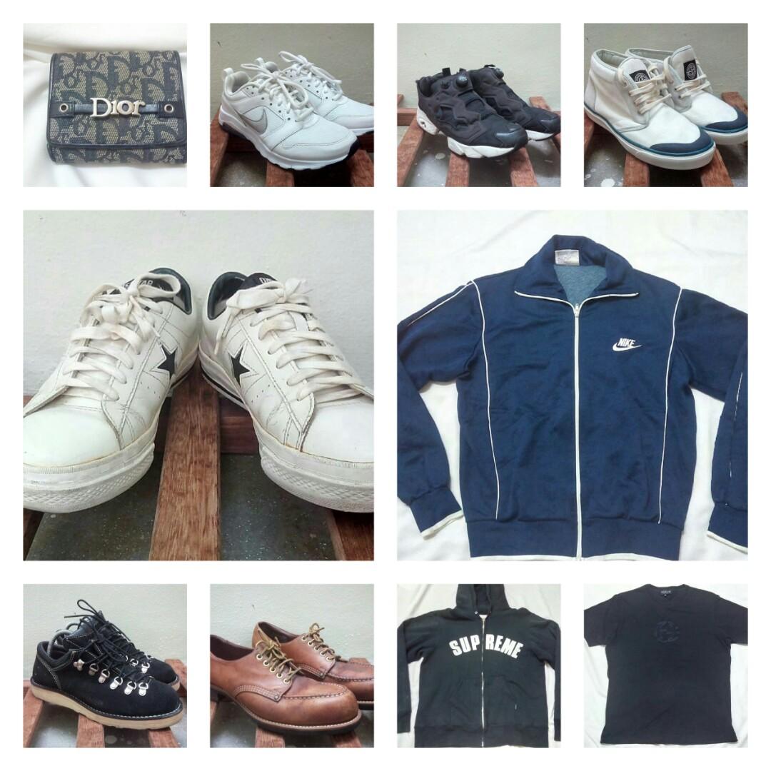 Dior airmax reebok pump one star supreme gucci nike danner, Men's Fashion,  Activewear on Carousell