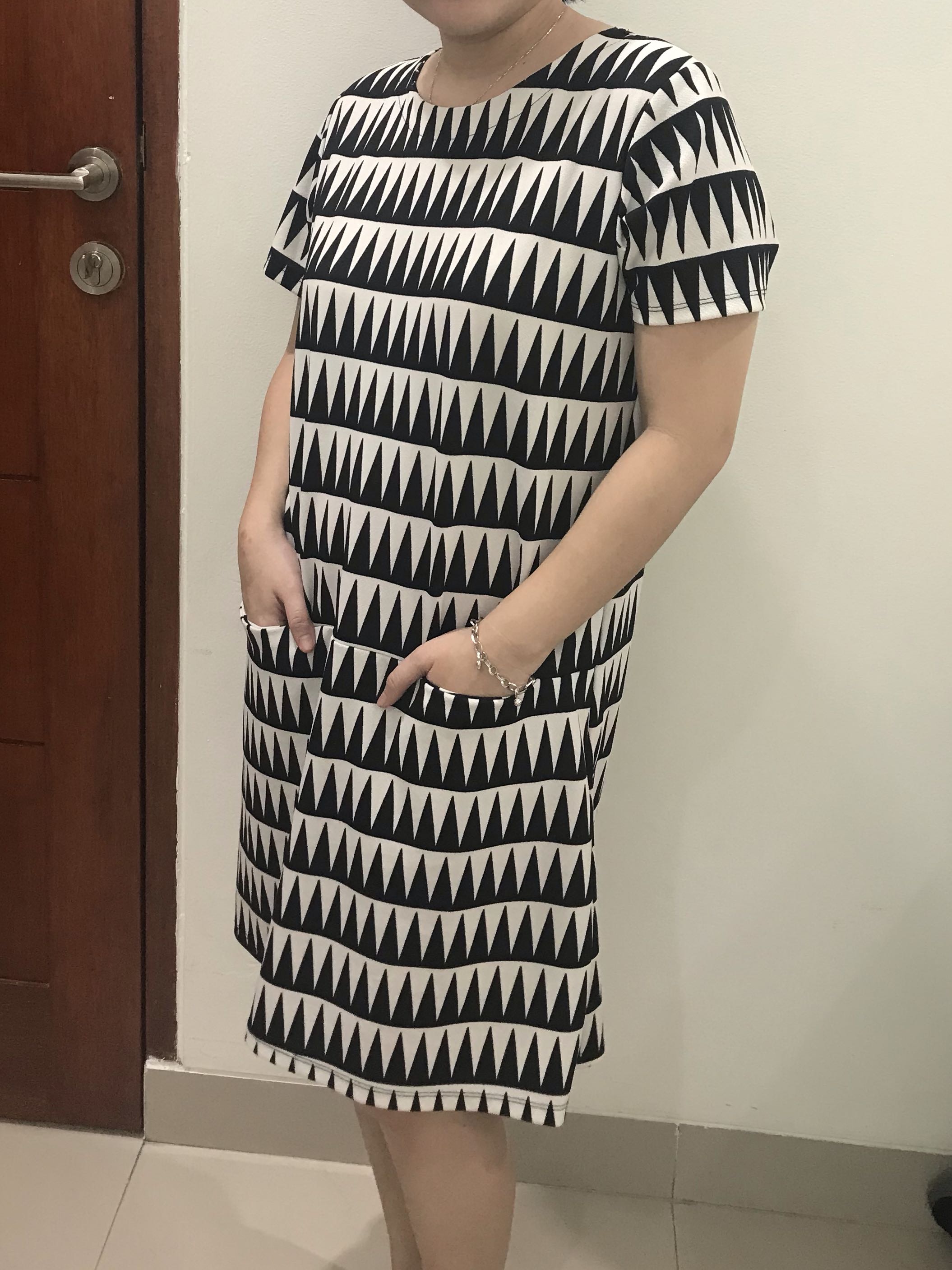 Dress Hitam Putih Womens Fashion Womens Clothes Dresses