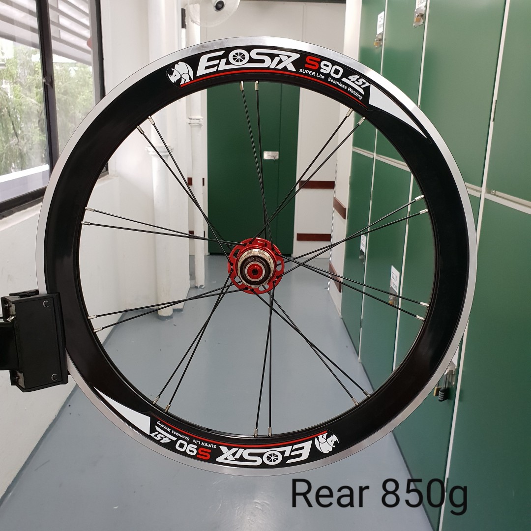 Eiosix S90 High Profile 451 22inch Wheelset Sports Equipment