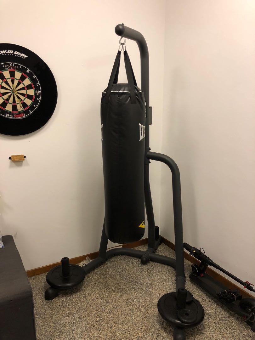 Everlast heavy bag stand weight plates Clearance