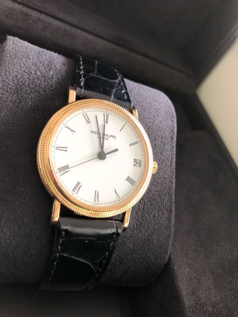 Gold calatrava sale