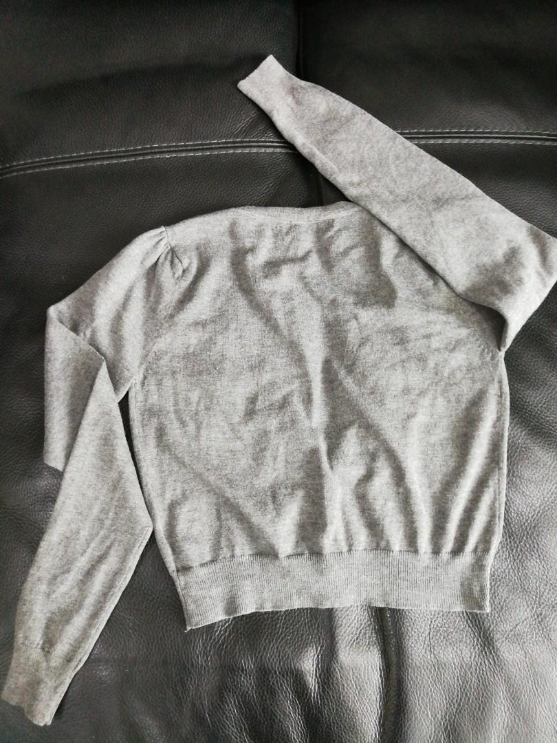 Girls grey new arrivals cardigan