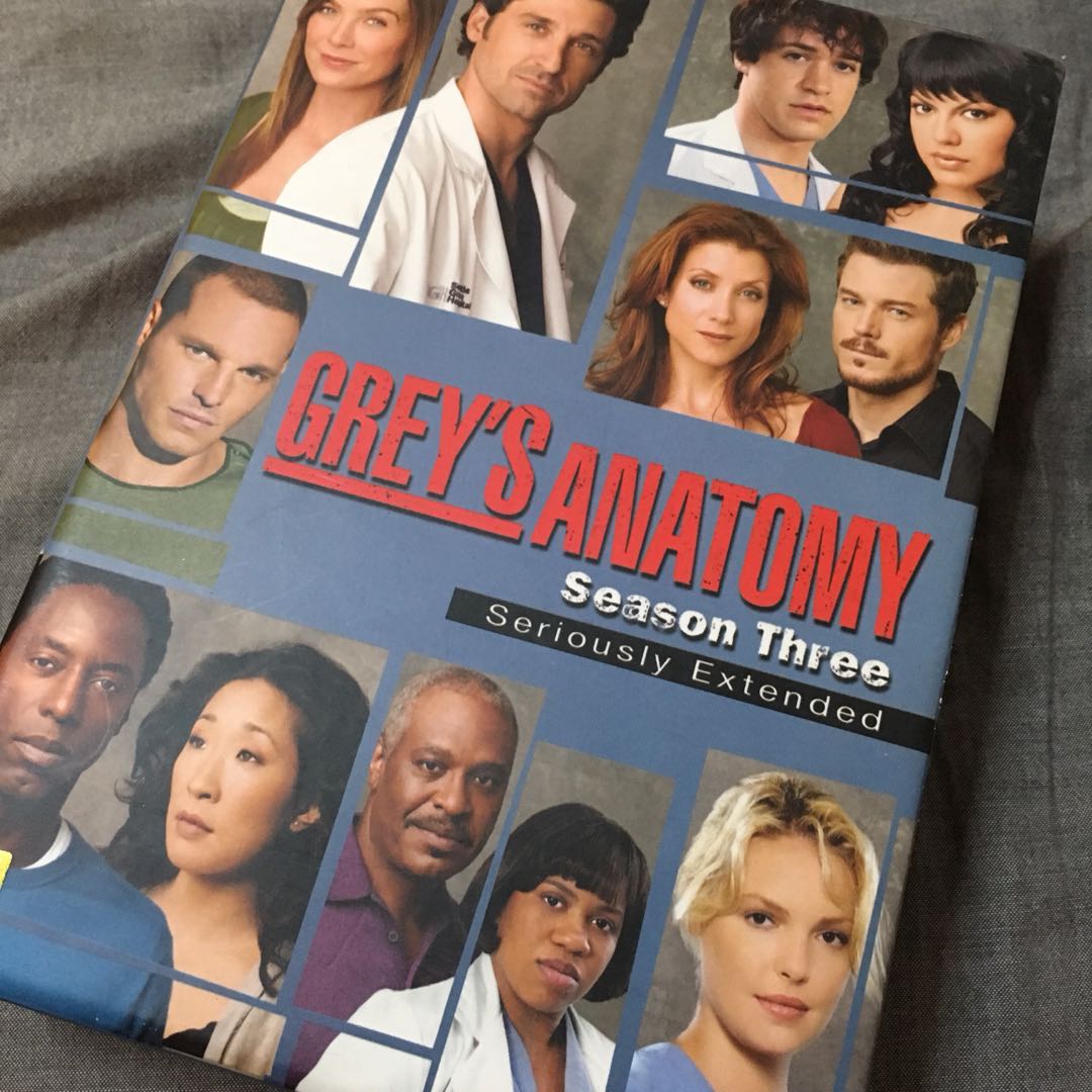 Grey’s Anatomy Season 3 Dvd Set 13 reasons why, Hobbies & Toys, Music