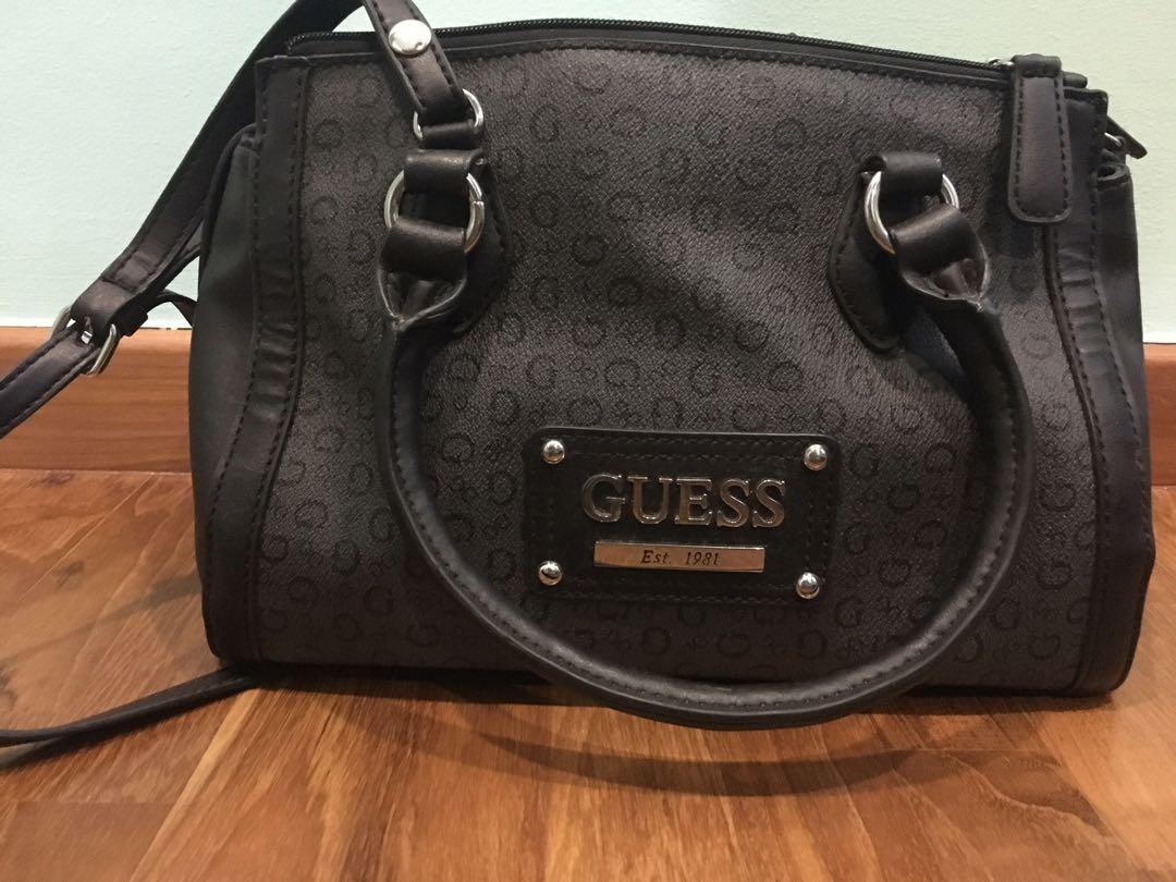 Guess Handbag (Bought from US), Women's Fashion, Bags & Wallets, Cross ...