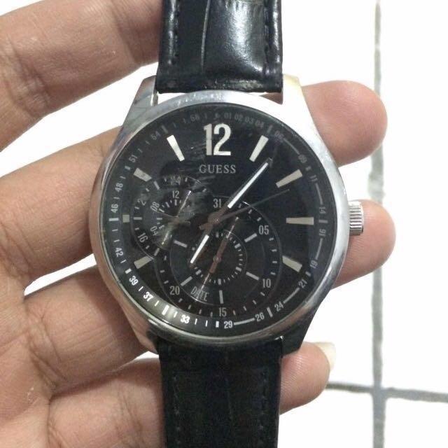 Guess Watch W85053G1, Fesyen Pria, Jam Tangan di Carousell