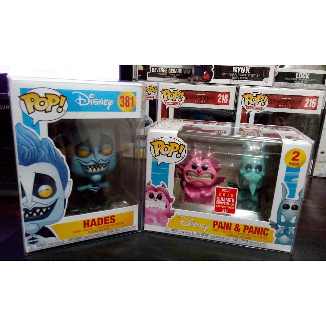 Hades and Pain Panic Funko Pop Hobbies Toys Toys Games on