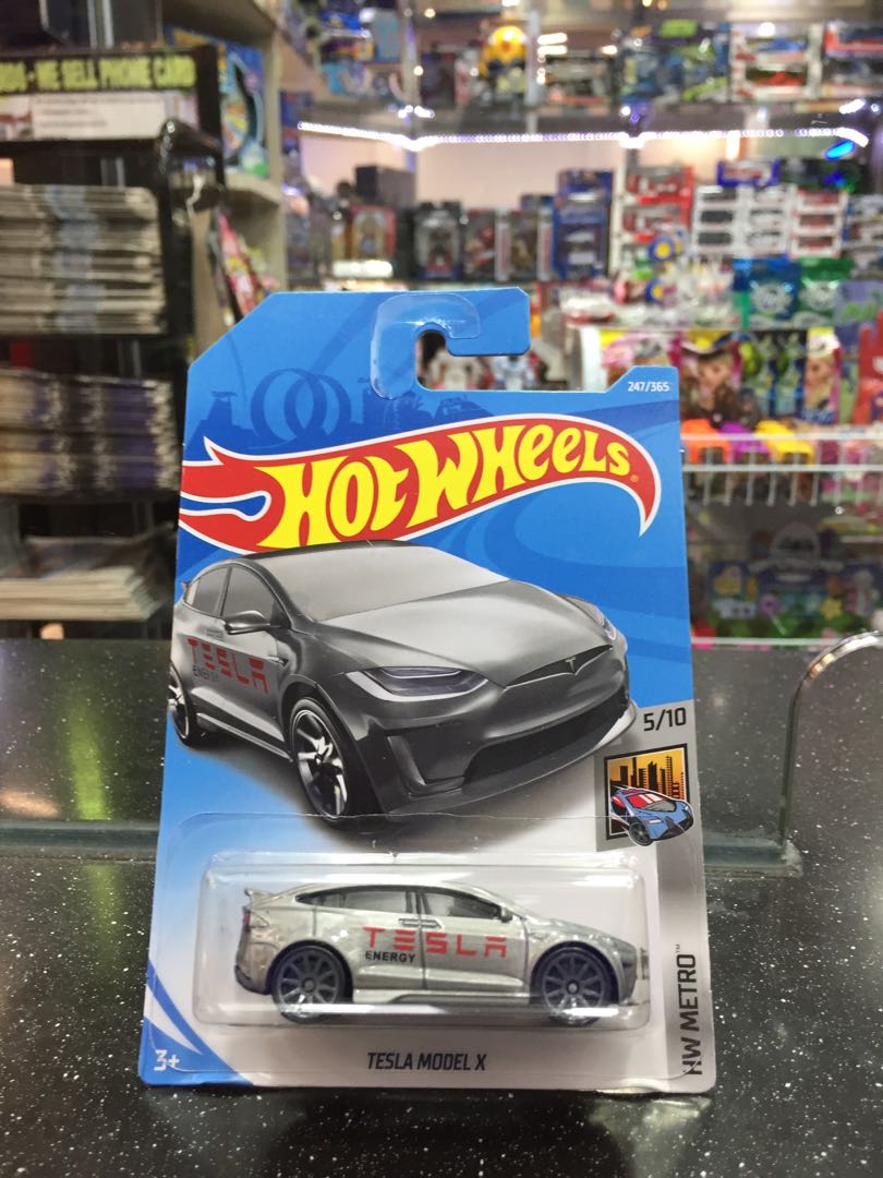 Hot wheels tesla model x clearance 2018