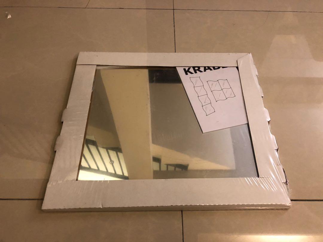 Ikea KRABB mirror, Furniture & Home Living, Home Decor, Mirrors on