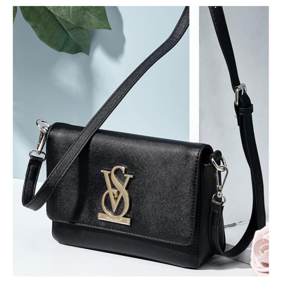 victoria secret sling bag black