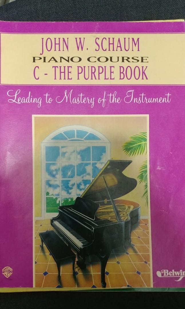 John W Schaum Piano Course C The Purple Book Music Media Music