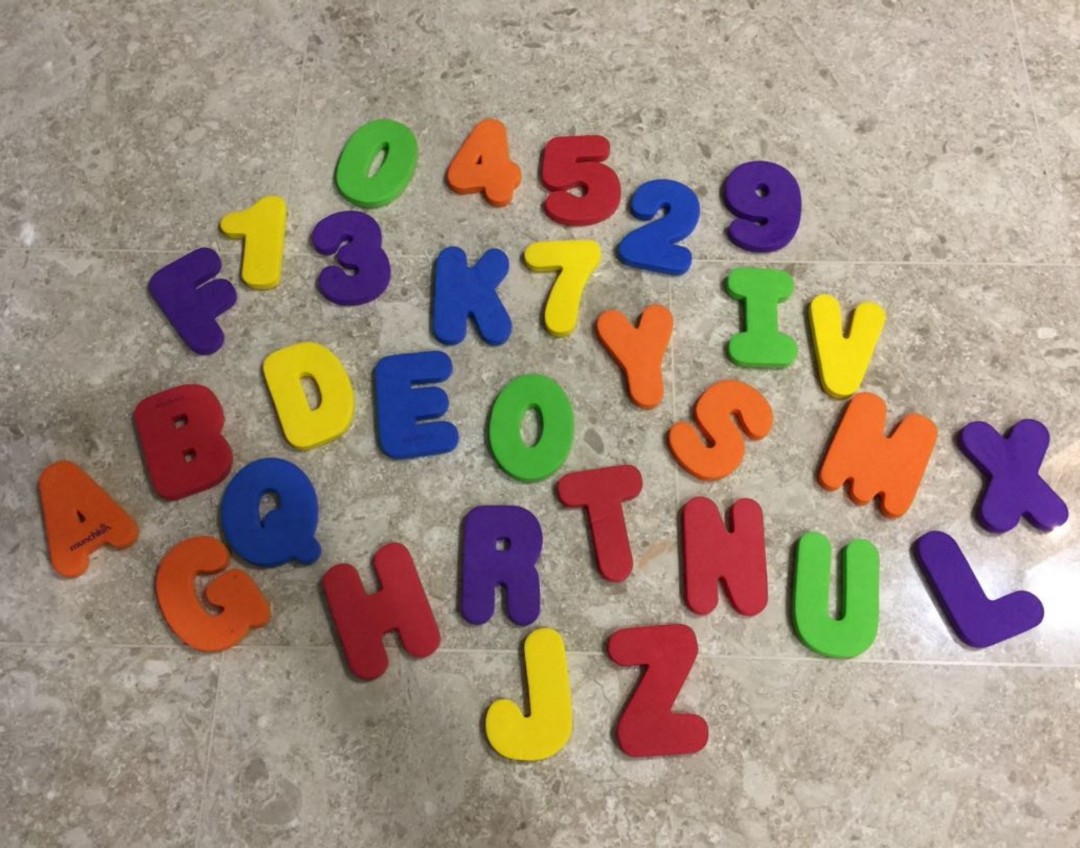 Munchkin bath letters and numbers store