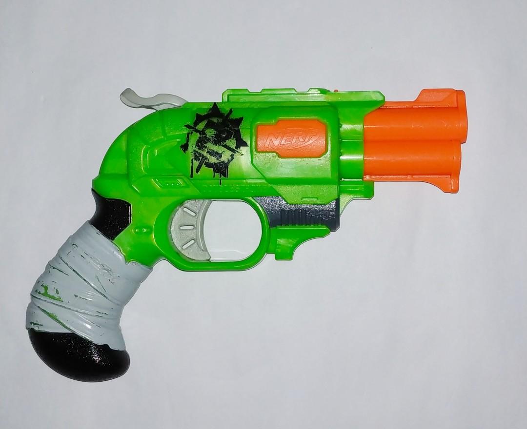 Nerf zombie strike doublestrike blaster Hobbies Toys