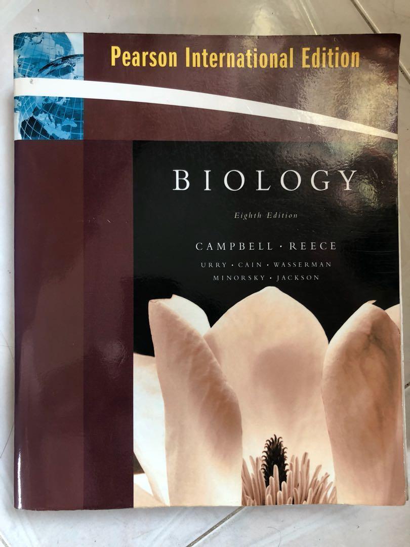 Pearson International edition Biology 8th edition by Campbell Reece