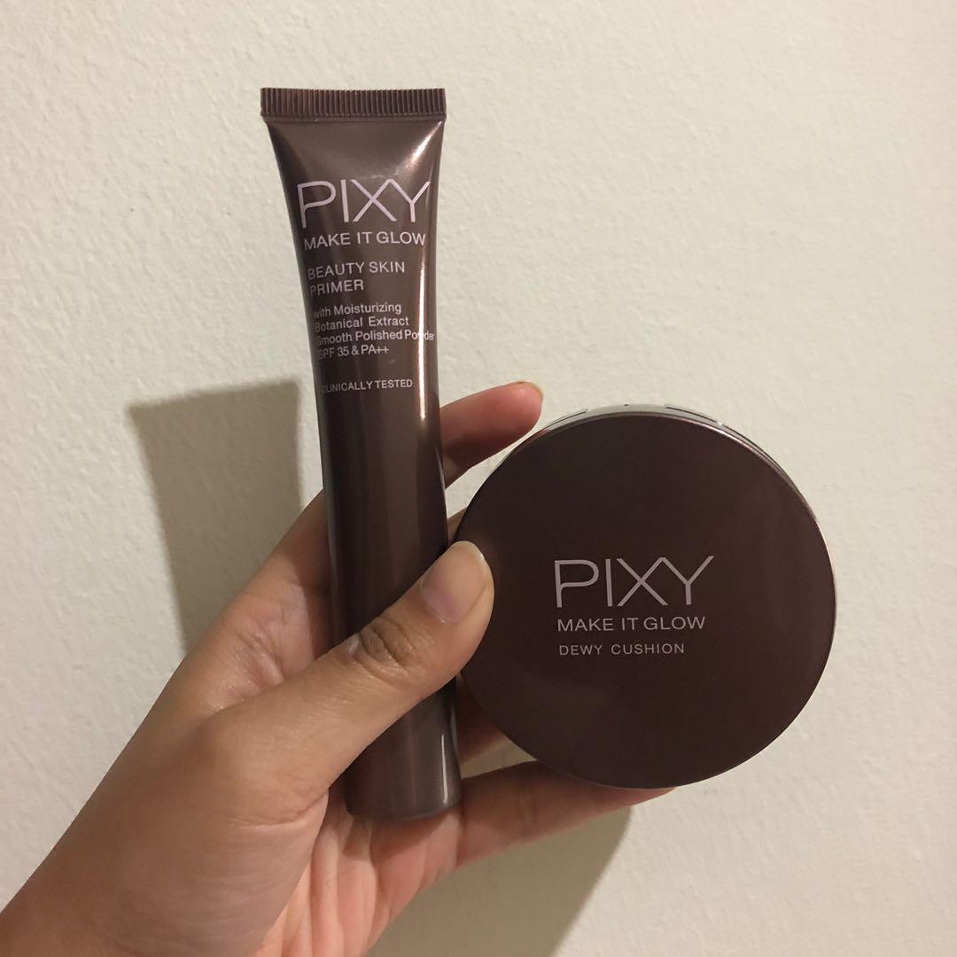 Pixy Make It Glow Dewy Cushion Shades 201 Natural Beige Kesehatan Kecantikan Rias Wajah Di Carousell