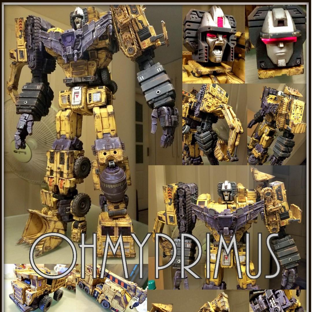 In Stock Toyworld Tw Tw C07f G2 Constructor Transformers Masterpiece Mp Devastator Constructicons Set Of 6 Yellow Battle Damaged Weathered Gunner Version Bulletin Board Preorders On Carousell