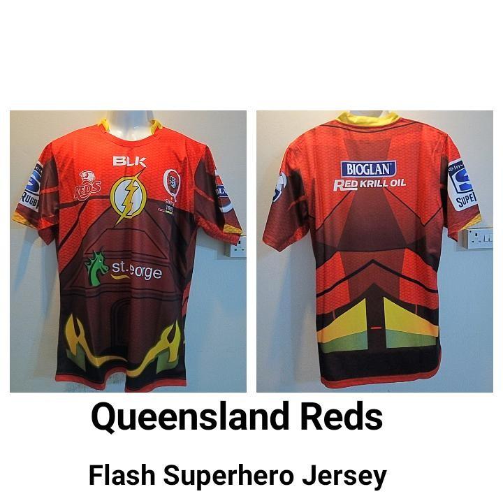 NEWS: Queensland Reds reveal 90s-inspired alternate shirt – Rugby