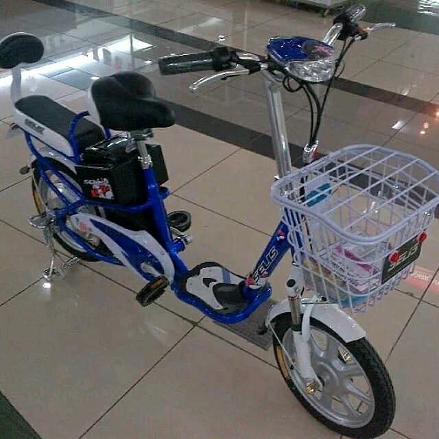 ReadY Sepeda Rama Lingkungan,Sepeda Listrik Sistem Cas Lengkap Dengan