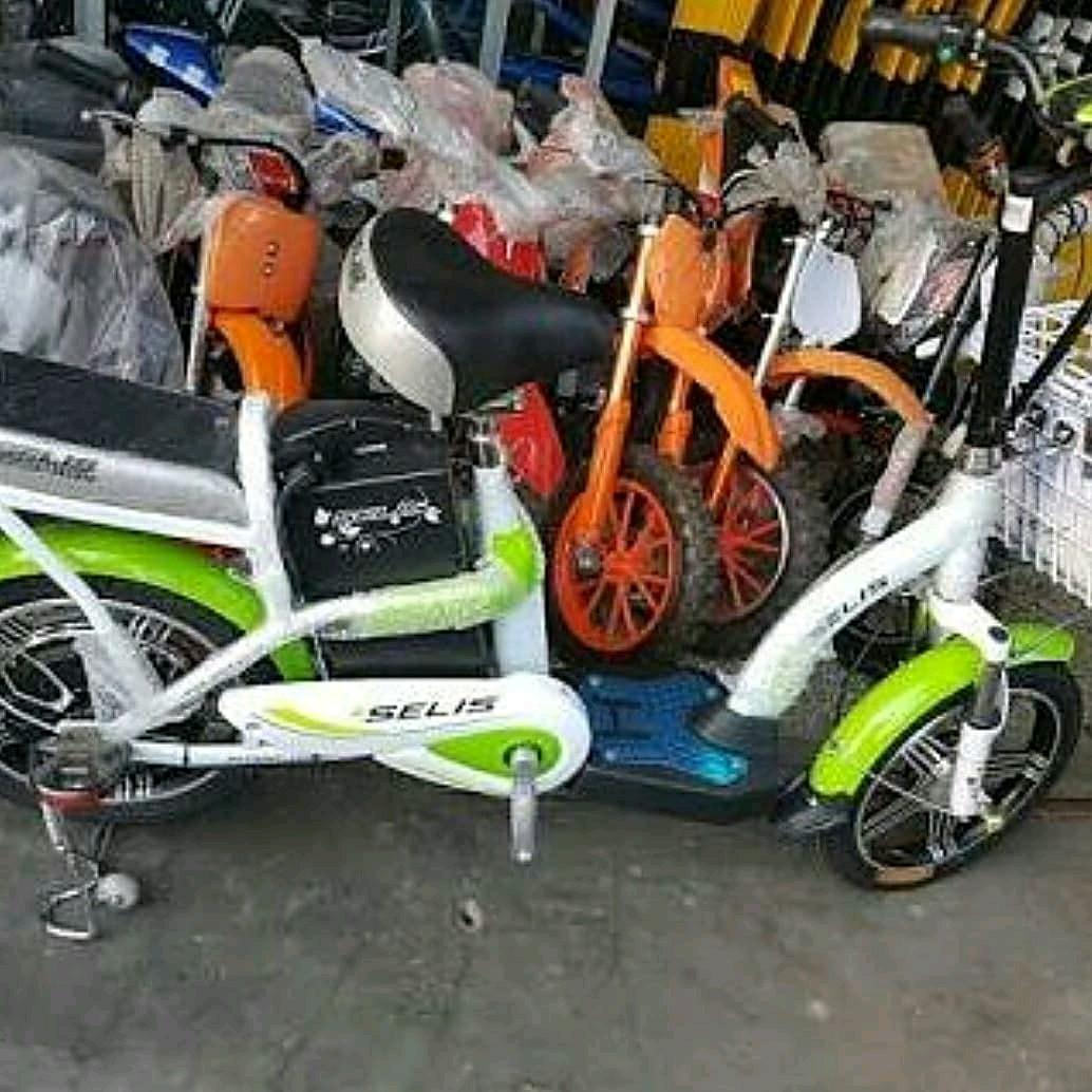 ReadY Sepeda Rama Lingkungan,Sepeda Listrik Sistem Cas Lengkap Dengan