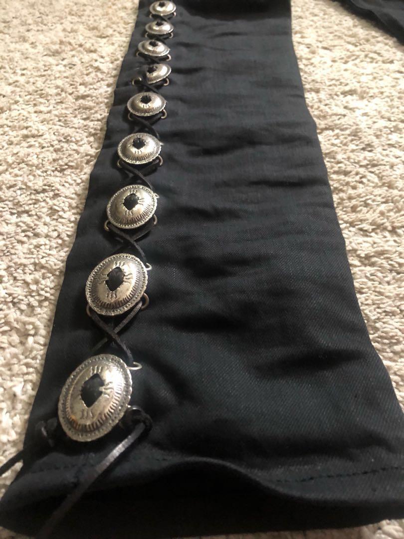 saint laurent concho jeans