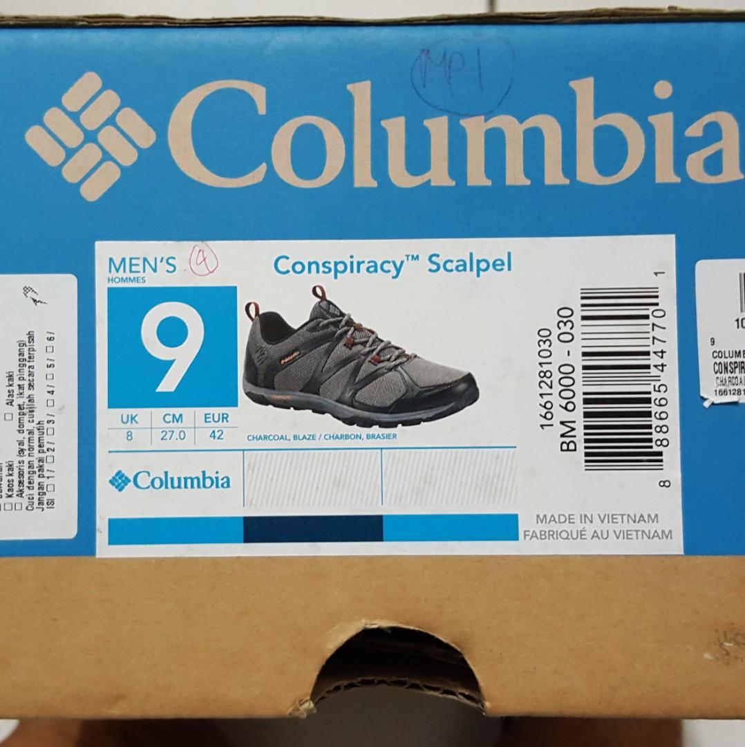 Sepatu Outdoor Columbia Conspiracy Scalpel ORIGINAL Size 42
