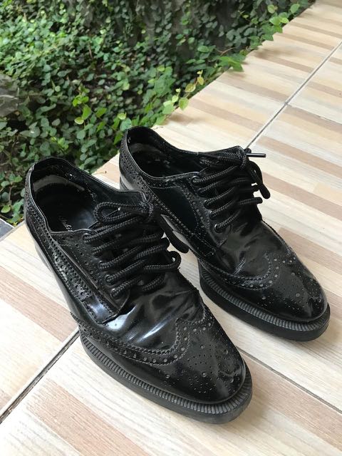 Sepatu Oxford Wanita Fesyen Wanita Sepatu Di Carousell