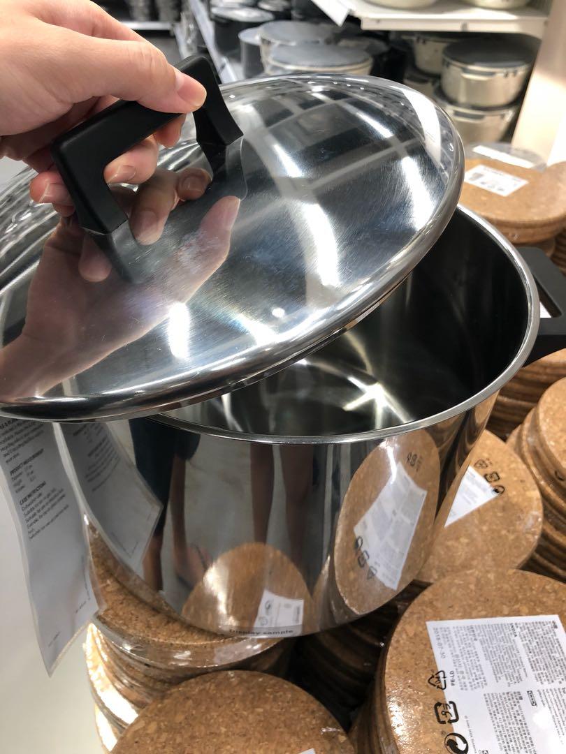 Snitsig Stainless Steel Pot With Lid Home Appliances Kitchenware On Carousell