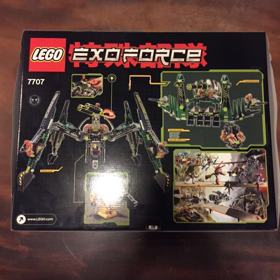 SOLD Lego 7707 Exo Force Striking Venom Sealed Hobbies