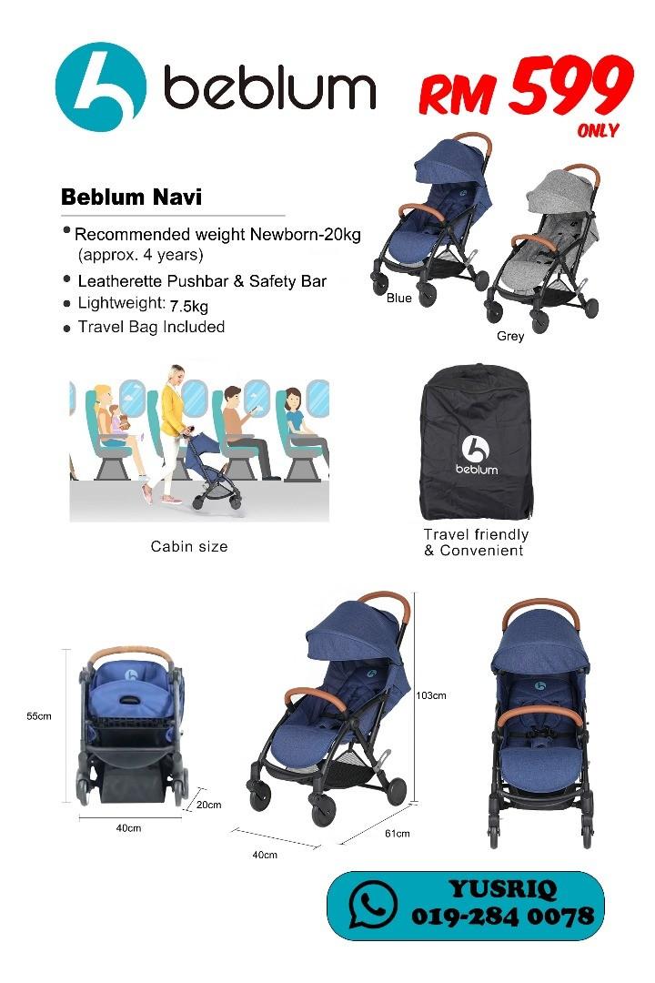 Beblum navi sales stroller review
