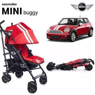 Stroller Easywalker Mini Buggy by Mini Cooper Blazing Red