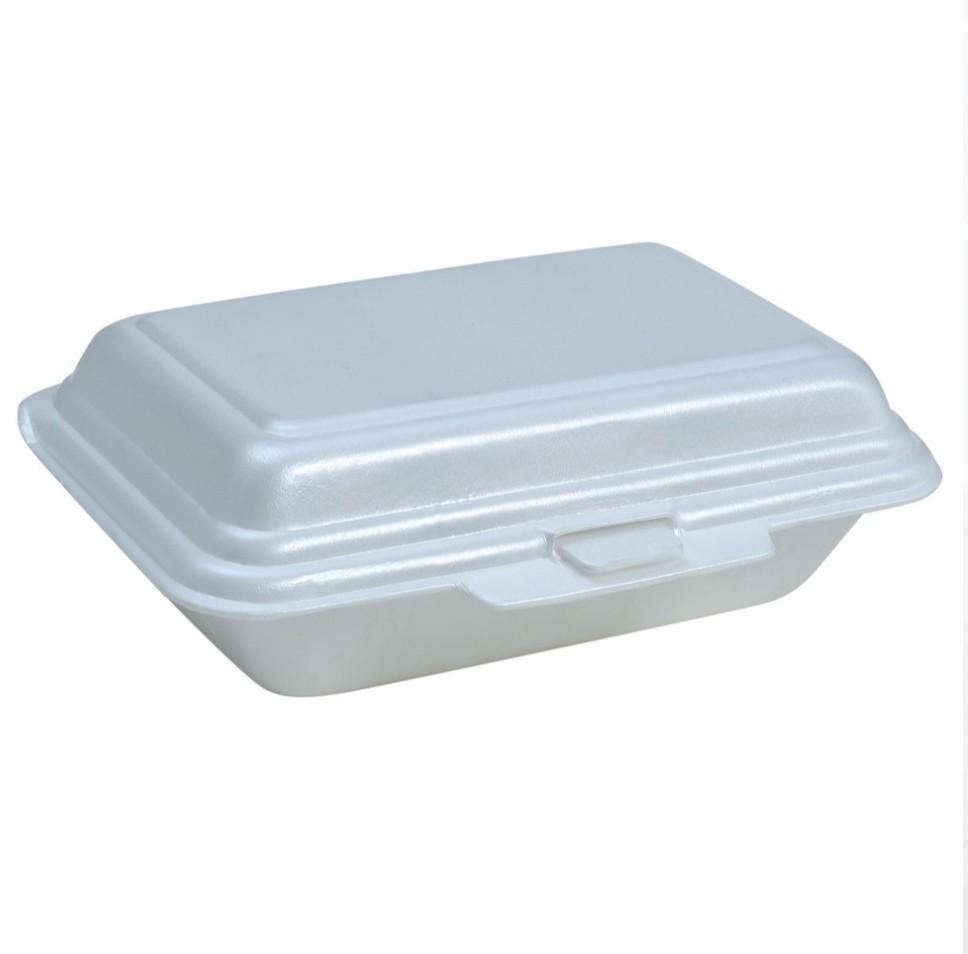 Styrofoam Lunch Box 100pcs, Furniture & Home Living, Kitchenware