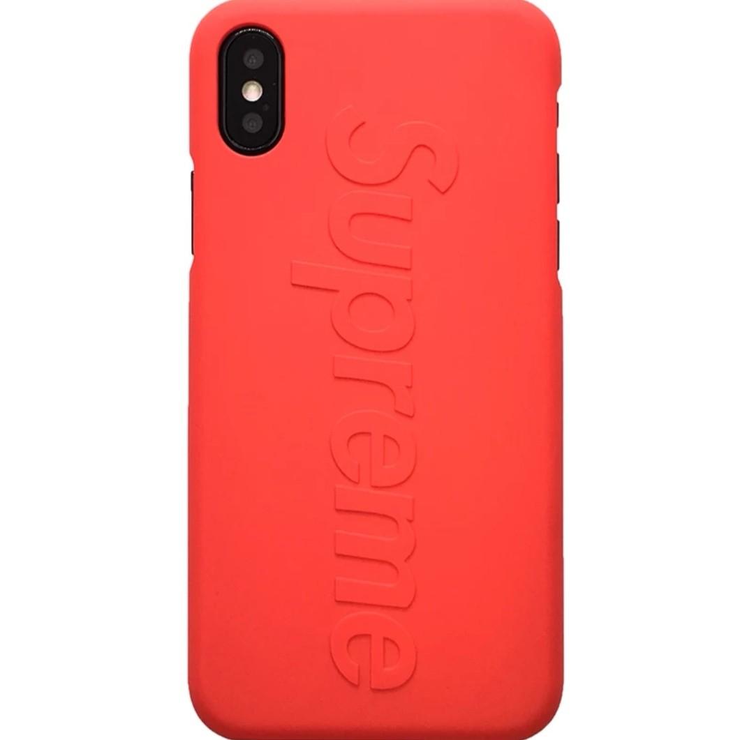 Supreme Iphone X Casing Left Orange Only Mobile Phones Tablets Mobile Tablet Accessories Cases Sleeves On Carousell