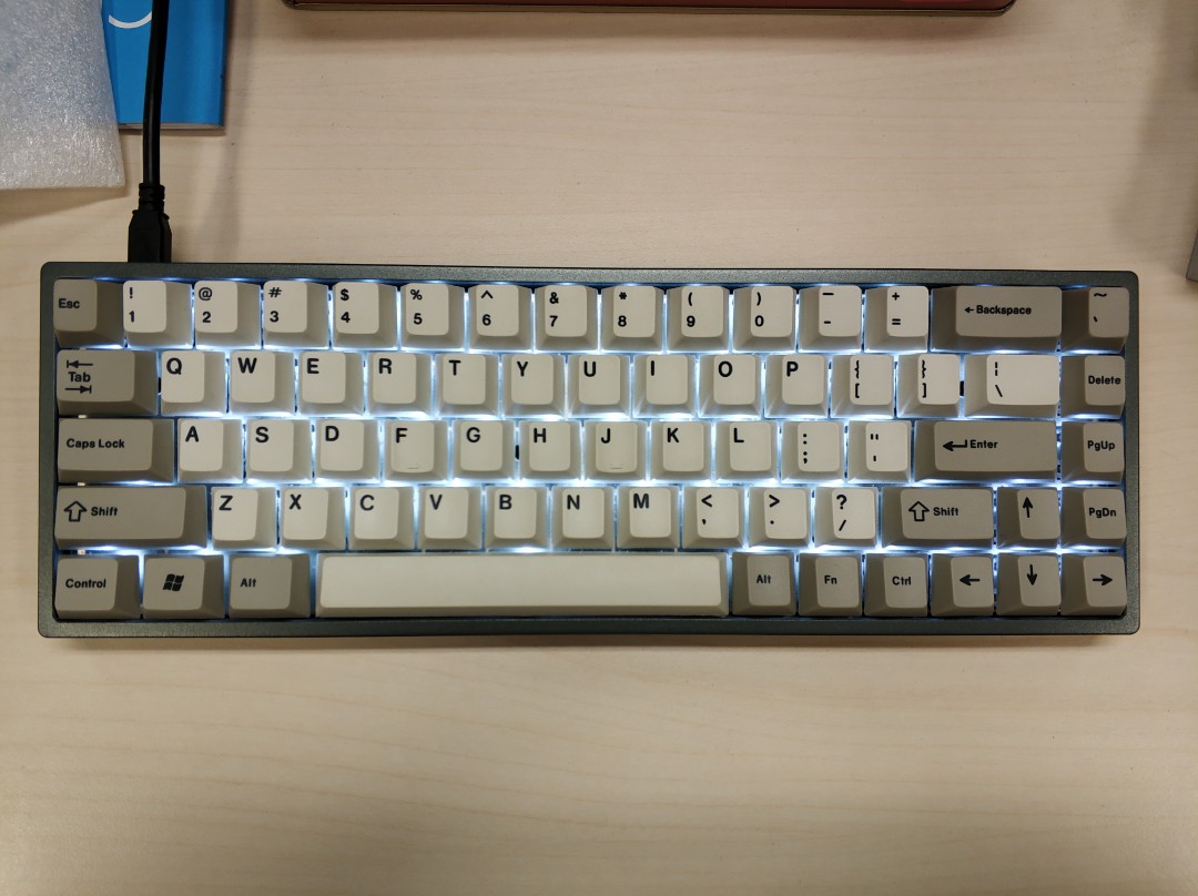 tada68 aluminum mechanical keyboard