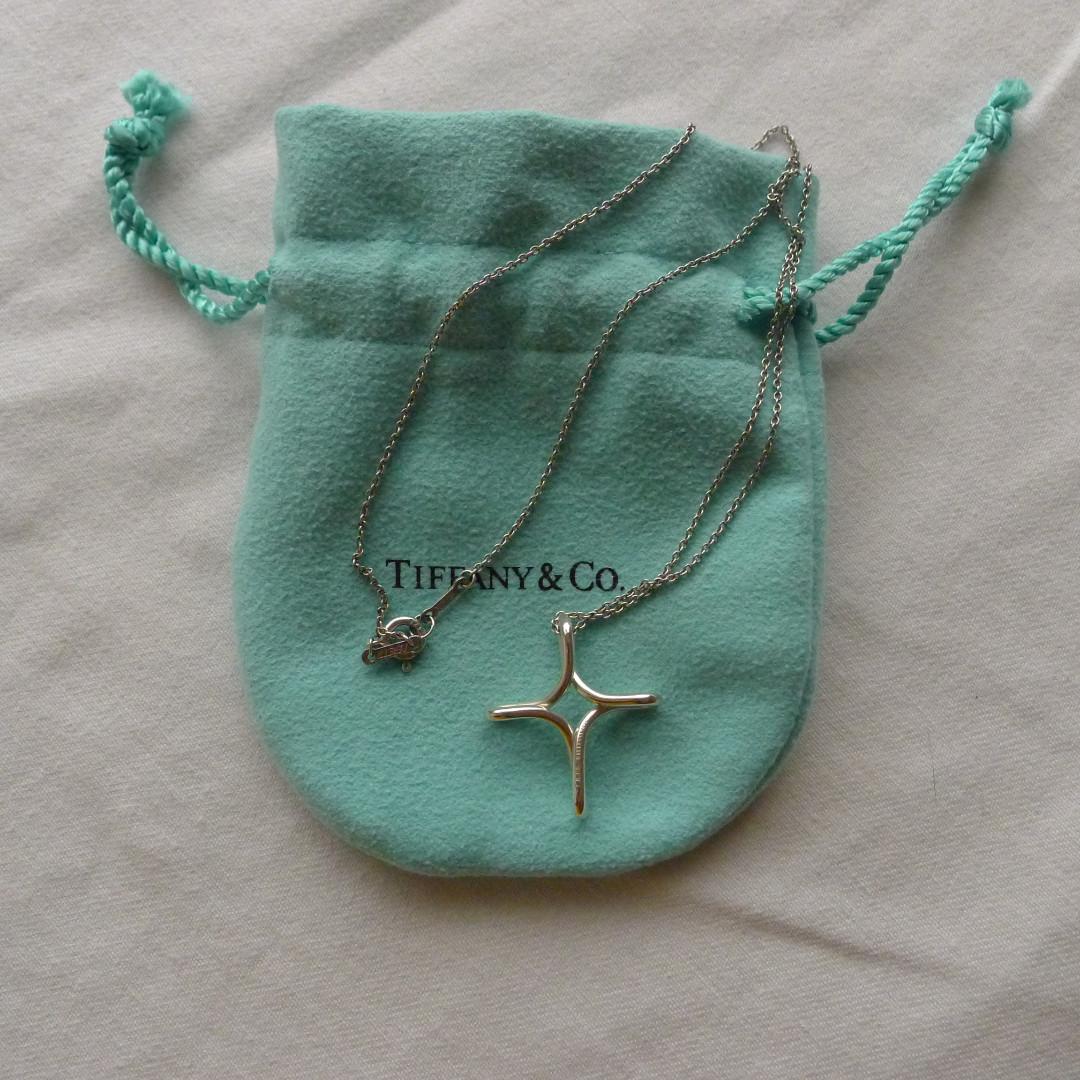 Tiffany and co infinity cross necklace shop