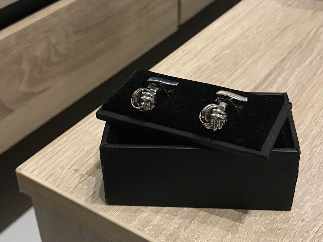 Tm lewin knot cufflinks cheap