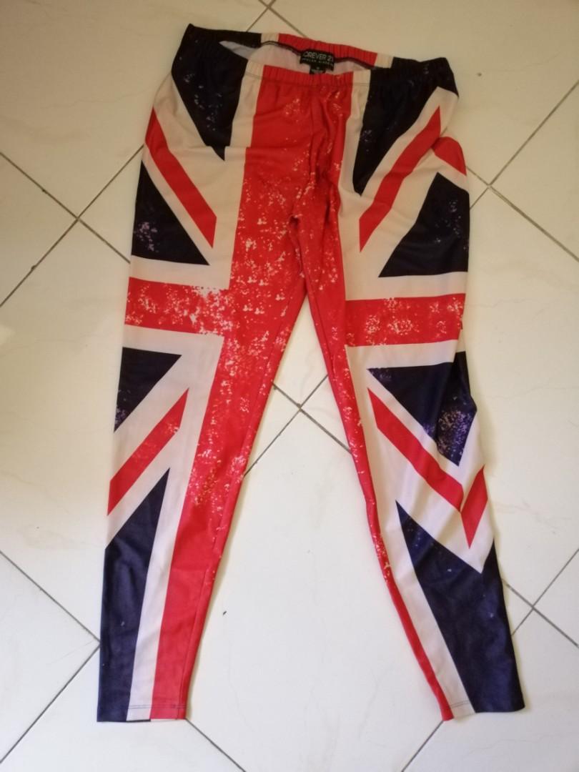 union jack leggings