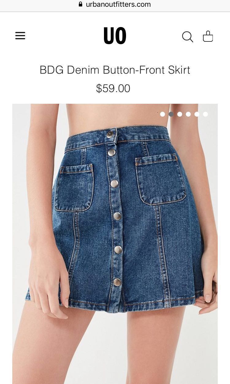 long denim skirt urban outfitters