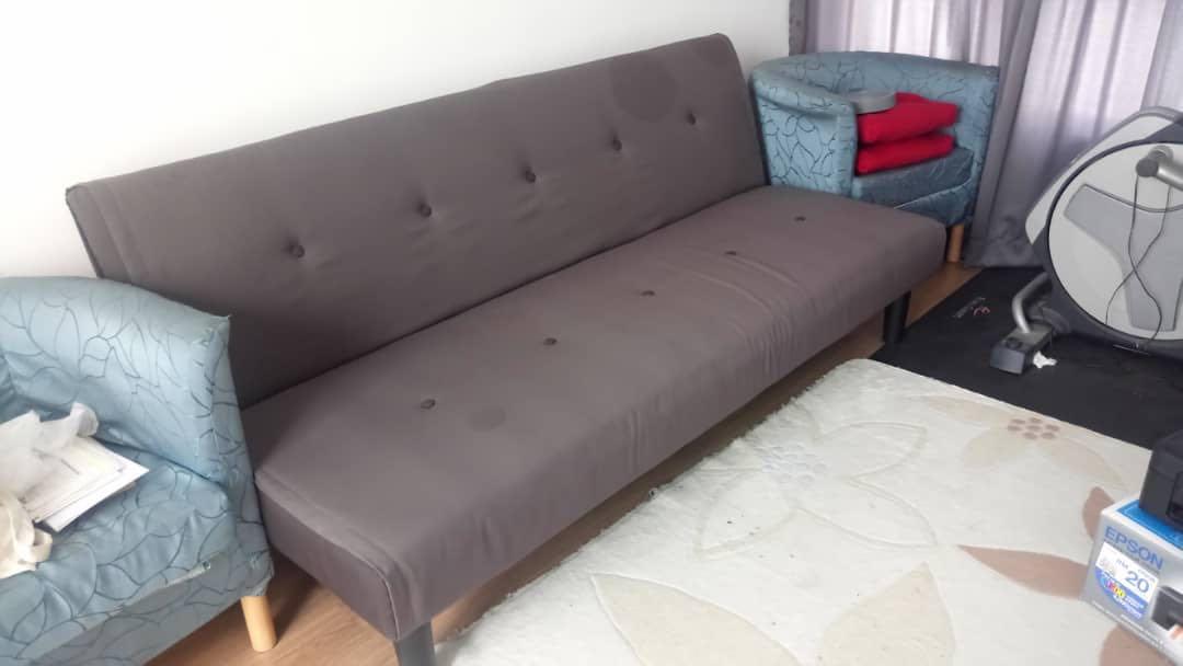 Used Sofa Bed, Furniture & Home Living, Furniture, Sofas on Carousell