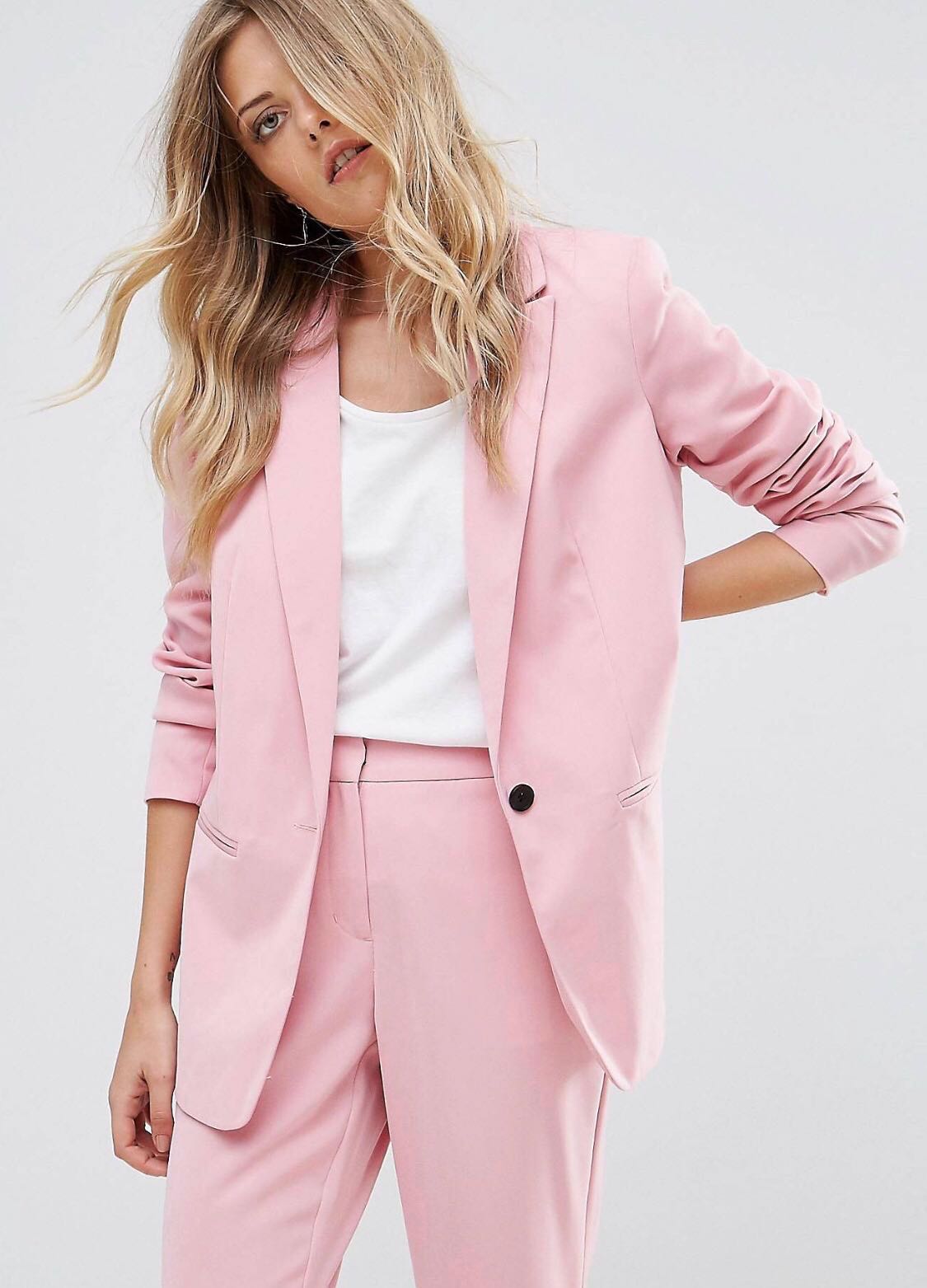 Array job koks Vero Moda Pink Oversized Blazer, Women's Fashion, Coats, Jackets and  Outerwear on Carousell
