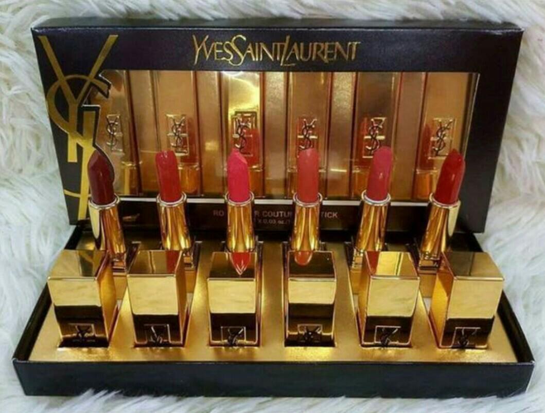 Ysl lipstick set of 12 store