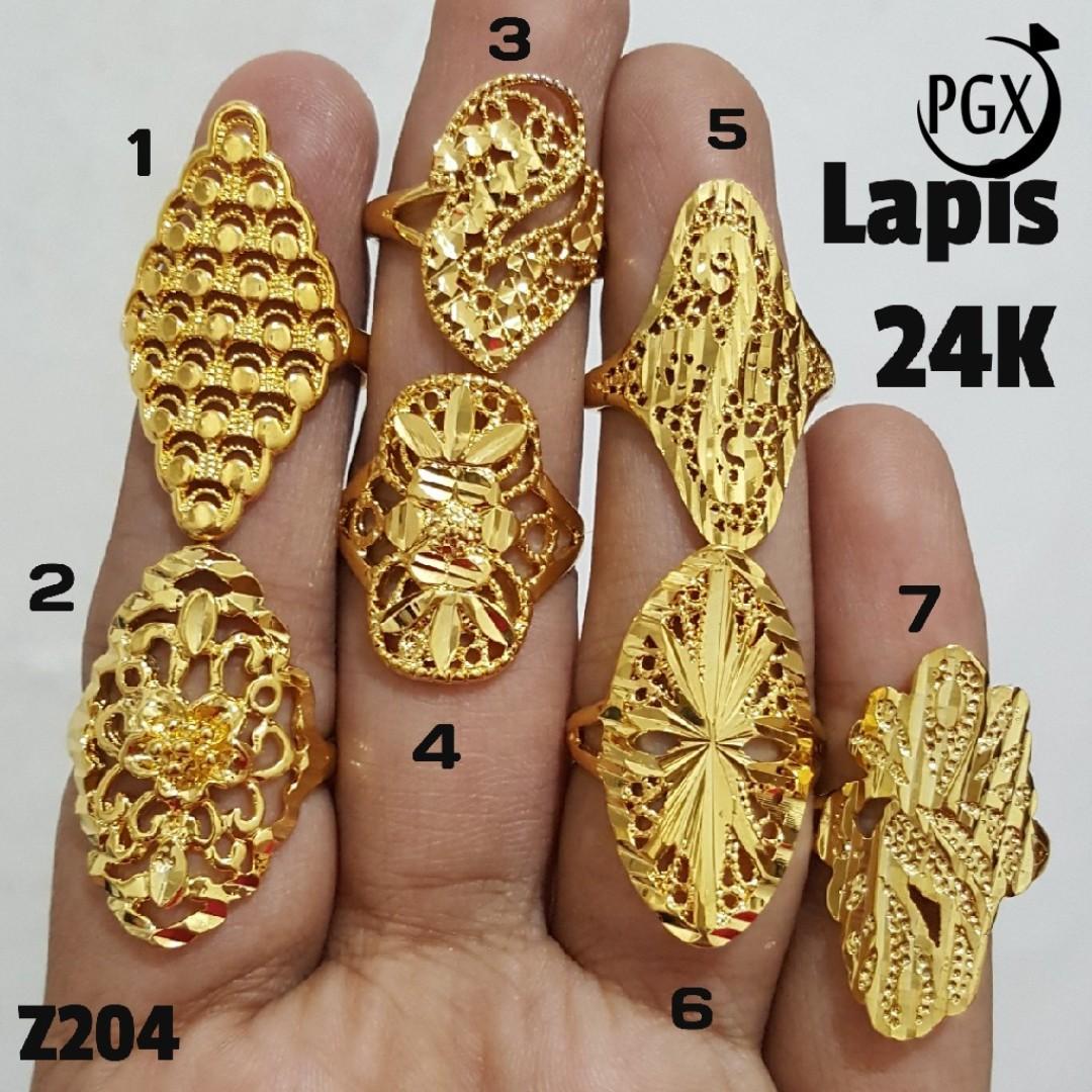 Z204 Cincin Lapis Emas 24 K Perhiasan Imitasi Xuping Lapis Emas Kuning Fesyen Wanita Perhiasan Di Carousell Namun, jika kamu hanya ingin membelinya sebagai aksesoris, kamu bisa membeli emas. z204 cincin lapis emas 24 k perhiasan imitasi xuping lapis emas kuning