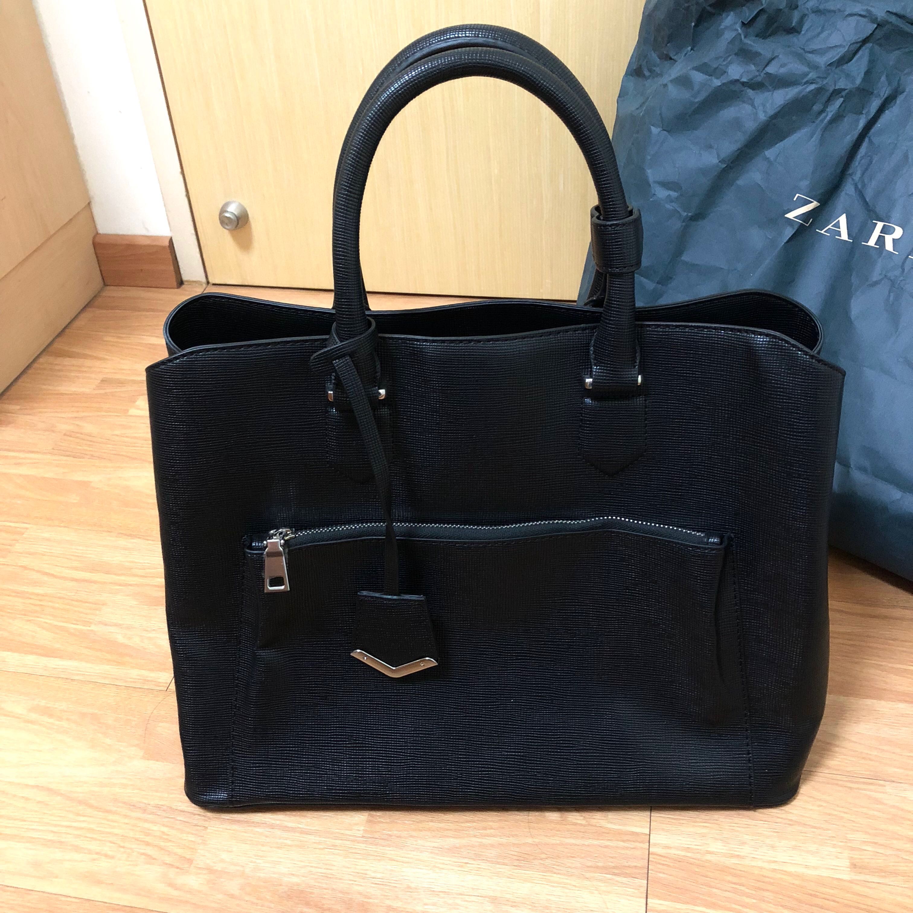 ZARA Authentic Black Handbag / Sling bag, Women's Fashion, Bags ...