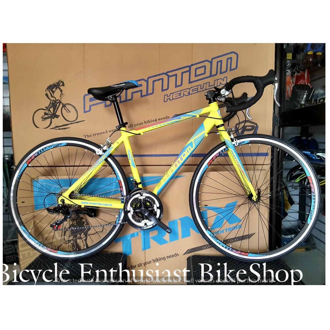 2018 Phantom Explorer Road Bike 700c Roadbike Bicycle Powered By