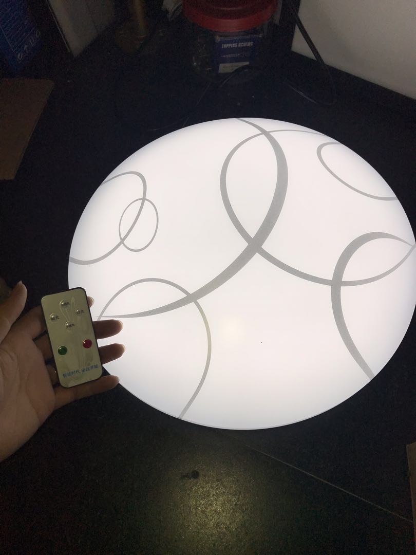 24w 4 Tone Led Ceiling Light With Remote Control