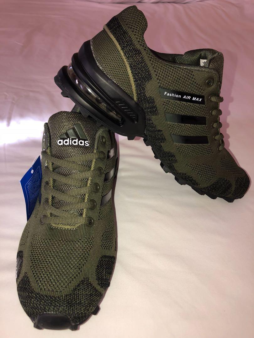 Adidas Air Max (green), Men's Fashion, Footwear, Sneakers on Carousell