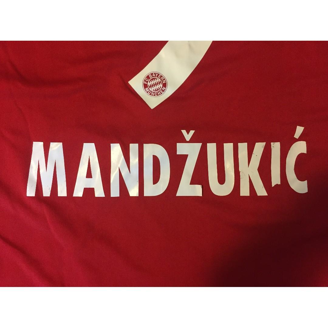 Adidas Fc Bayern Munich 9 Mario Mandzukic Kit Sports Athletic Sports Clothing On Carousell