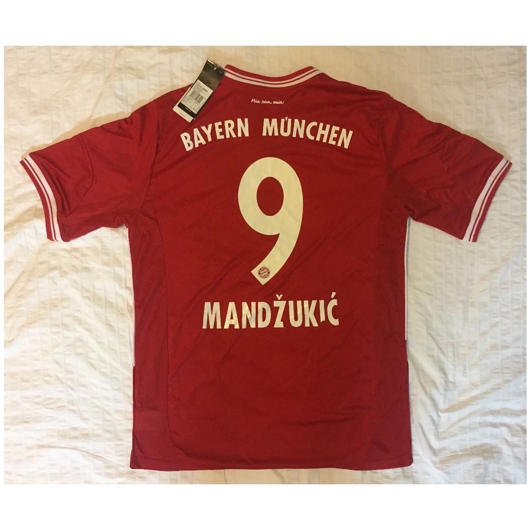 Adidas Fc Bayern Munich 9 Mario Mandzukic Kit Sports Athletic Sports Clothing On Carousell